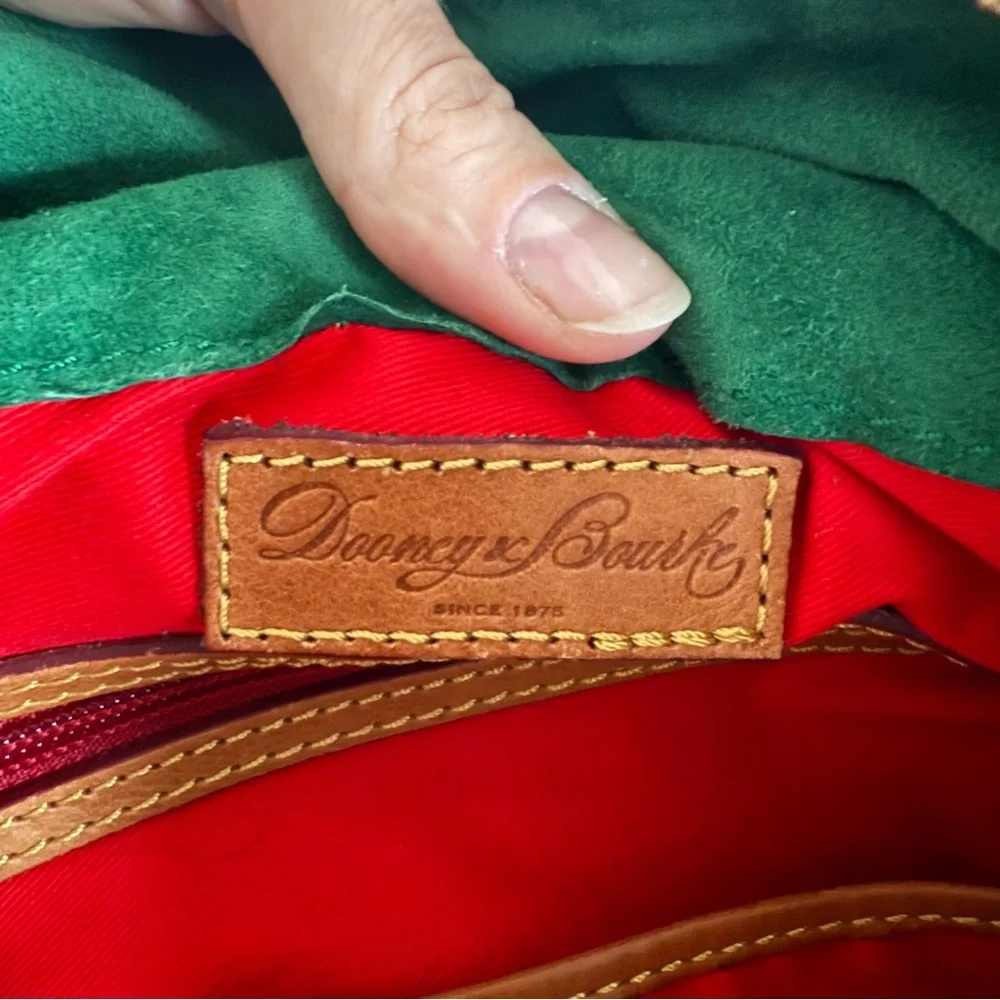 Dooney & Bourke Florentine Small Satchel – Cognac Leather - Picture 8 of 15